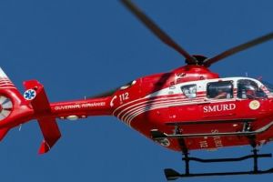 A fost solicitat elicopterul SMURD pentru una dintre victimele exploziei