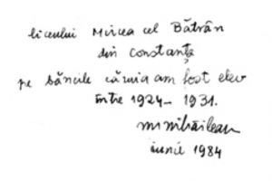 #citesteDobrogea: Povestea lui Nicolae N. Mihaileanu, emblematicul matematician mircist 