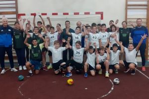 HC Dobrogea Sud, de doua ori intr-o saptamana la Liceul Teoretic Lucian Blaga“:  Vrem sa ajungem la copii cu mesajul «Veniti la handbal!»“ (galerie foto)
