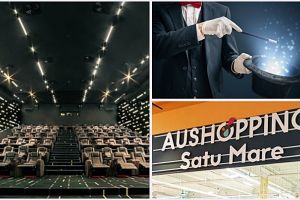 Aushopping Satu Mare anunţă 3 zile de evenimente cu ocazia lansării Cinema One Laserplex