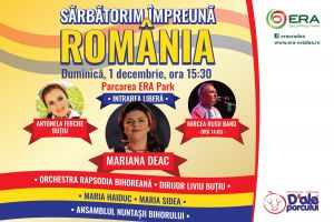 Sărbătorim Împreună România, la ERA Park Oradea!