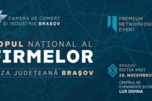 Care sunt firmele din judeţ ce vor fi premiate de Camera de Comerţ şi Industrie Braşov?