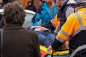 Accident pe trecerea de pietoni, în centrul Reşiţei!