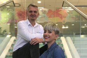 Alexandra şi Cosmin, îndrăgostiţi de ceea ce fac în cadrul Star Transmission şi Star Assembly