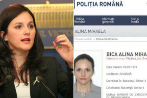 Fosta şefa DIICOT, Alina Bica, a fost dată în urmărire. Fotografia şi detaliile despre ea au fost publicate pe site-ul Poliţiei