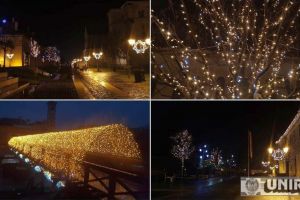 FOTO. Alba Iulia a îmbrăcat haine de sărbătoare. Cum arată Cetatea Alba Carolina după aprinerea luminiţelor de Crăciun