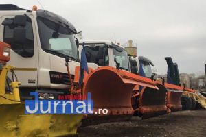 Utilajele de deszăpezire sunt pregătite să intervină pe drumurile din Vrancea