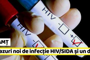 NEAMȚ: 17 cazuri noi de infecţie HIV/SIDA şi un deces în Neamţ