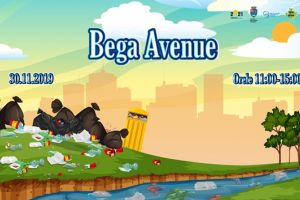 Bega Avenue, acţiune de colectare a deşeurilor de pe malul râului Bega