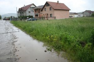 Proprietarii caselor din zona Zăvoaie, terorizaţi de cei care locuiesc în containerele de la vechea groapă de gunoi