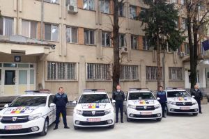 IPJ Vrancea a primit patru autospeciale noi
