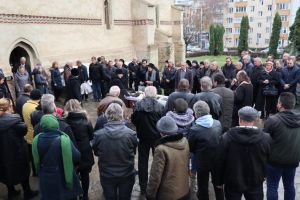 Fostul viceprimar şi consilier local  Bogdan Bicsi a fost condus pe ultimul drum de familie, ...