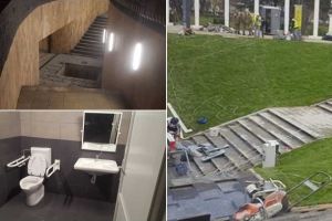 FOTO VIDEO| Pasajul din cartierul Cetate va fi gata pentru 1 decembrie: Utimele retuşuri înainte de deschidere