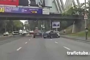 VIDEO ȘOCANT| Şoferul care a lovit cu intenţie o maşină în zona Fântânii Mioriţa: Condamnat definitiv la închisoare pentru tentativă de omor