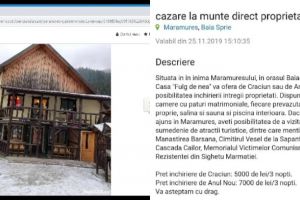 Înşelăciuni de SEZON: Țeapa cu pensiunea sau hotelul de Crăciun sau Revelion care nu există