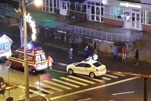 FOTO – Doi pietoni loviţi în plin de un şofer beat pe Mihai Viteazu