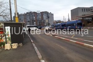 Forte impresionante de ordine, in Gara Constanta. De ce s-au speriat de moarte vanzatorii de tigari (galerie foto)