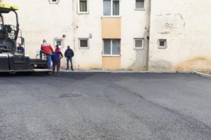 Lucrări edilitare în Sighişoara