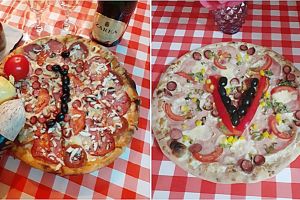 FOTO. „Devorează” un politician! Pizza Iohannis şi Pizza Viorica, noile „delicatese”