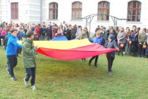 FOTO: Ziua Naţională a României sărbătorită la Colegiul Naţional „Unirea”