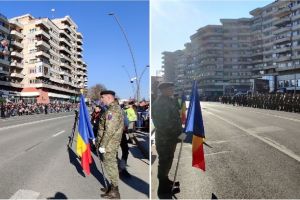 FOTO VIDEO| PARADA MILITARĂ de 1 Decembrie 2019, de la Alba Iulia: 1.400 de militari, 110 mijloace tehnice, 15 avioane şi elicoptere defilează de Ziua Naţională