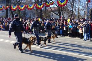 Mii de oameni prezenţi în centrul Sucevei la sărbătorirea Zilei Naţionale a României