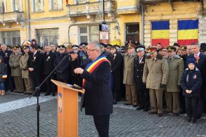 VIDEO Primarul Cătălin Flutur, de Ziua Naţională a României: Personal, consider că avem motive întemeiate să privim cu speranţă şi optimism spre viitor