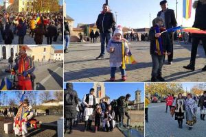 FOTO. Primul an din noul secol sărbătorit cu emoţie la Alba Iulia. Români de peste tot prezenţi de Ziua Naţională a României în Cealaltă Capitală