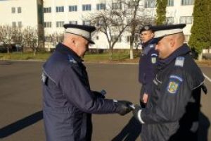 Avansari in grad la Jandarmeria Maramures de Ziua Nationala a Romaniei
