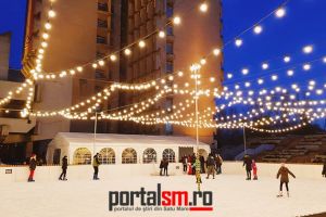 FOTO&VIDEO. S-a deschis patinoarul din municipiul Satu Mare!
