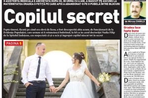 Nu rataţi BIHOREANUL tipărit! A născut în secret, şi-a abandonat copilul în frig, pe o pubelă de gunoi, apoi s-a făcut... asistentă medicală