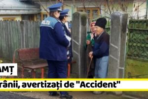 NEAMȚ: Poliţiştii nemţeni îi învaţă pe bătrâni cum să se ferească de înşelăciuni (FOTO)