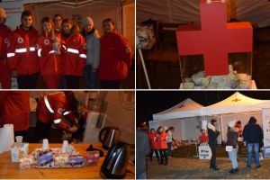 FOTO: Voluntarii Crucea Roşie Filiala Alba, alături de oameni de 1 Decembrie, în Cealaltă Capitală