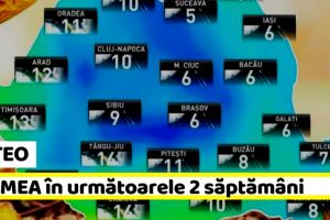 METEO: Cum va fi VREMEA până pe 15 decembrie