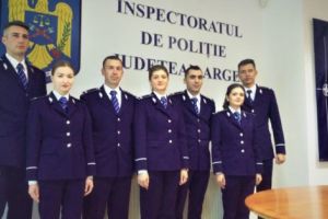 Start de carieră pentru ȘAPTE POLIȚIȘTI în Argeş