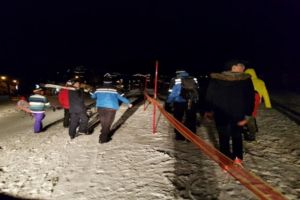A fost semnalată prezenţa unui urs în Miercurea Ciuc, pe pârtia de ski Șumuleu