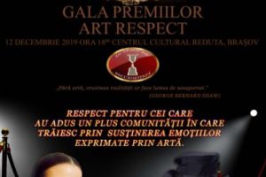 Premii pentru braşoveni, în cadrul Galei Art Respect