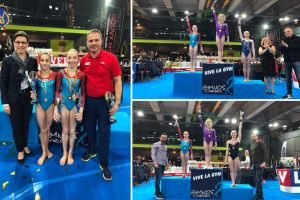 Gimnasta constanteana Maria Ceplinschi, medaliata la turneul international Top Gym“, din Belgia (galerie foto)