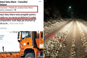 FOTO. Oamenii se plâng de deszăpezire. Consiliul Judeţean plăteşte reclame pe Facebook!