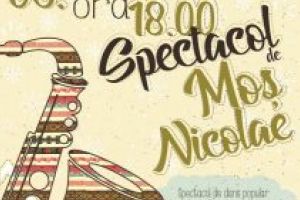 Spectacol de Moş Nicolae, la  Sita Buzăului