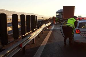 Accident pe autostrada A1, Sibiu – Sebeş. Două persoane rănite