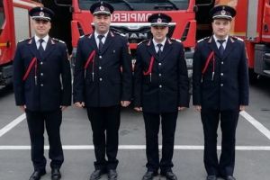 FOTO: Distincţii onofirice şi înaintări în grad la ISU Mureş