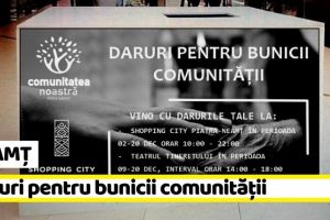 NEAMȚ: Daruri pentru bunicii comunităţii
