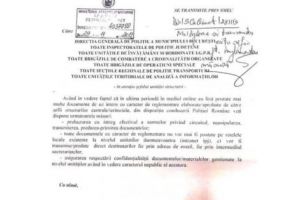 Document-bombă care arată cum şefii din MAI fac presiuni pe structurile Poliţiei Române!