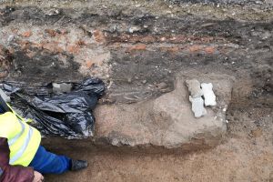 TÂRGOVIȘTE: Schelet descoperit în zona centrului istoric