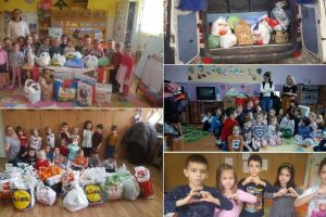 FOTO, VIDEO| Giving Tuesday 2019 – Jucării, hăinuţe, alimente de la preşcolarii Grădiniţei cu PP nr. 9, din Alba Iulia, pentru prietenii lor din Partoş şi Pâclişa