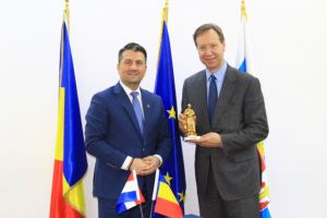 Ambasadorul Regatului Țarilor de Jos, vizita la Primaria Constanta