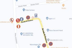 PUCIOASA: Sens de mers inversat pe o stradă din zona Pieţei