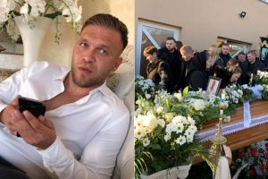 FOTO. Sătmăreanul împuşcat în Indonezia a fost înmormântat. Sute de apropiaţi l-au condus pe ultimul drum