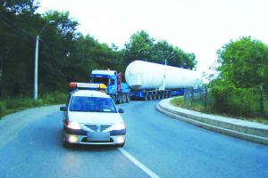 Transport agabaritic pe ruta DN Centura Bucureşti (Intersecţia DNCB-DJ401) – Nădlac 2 P.T.F. (judeţul Arad)